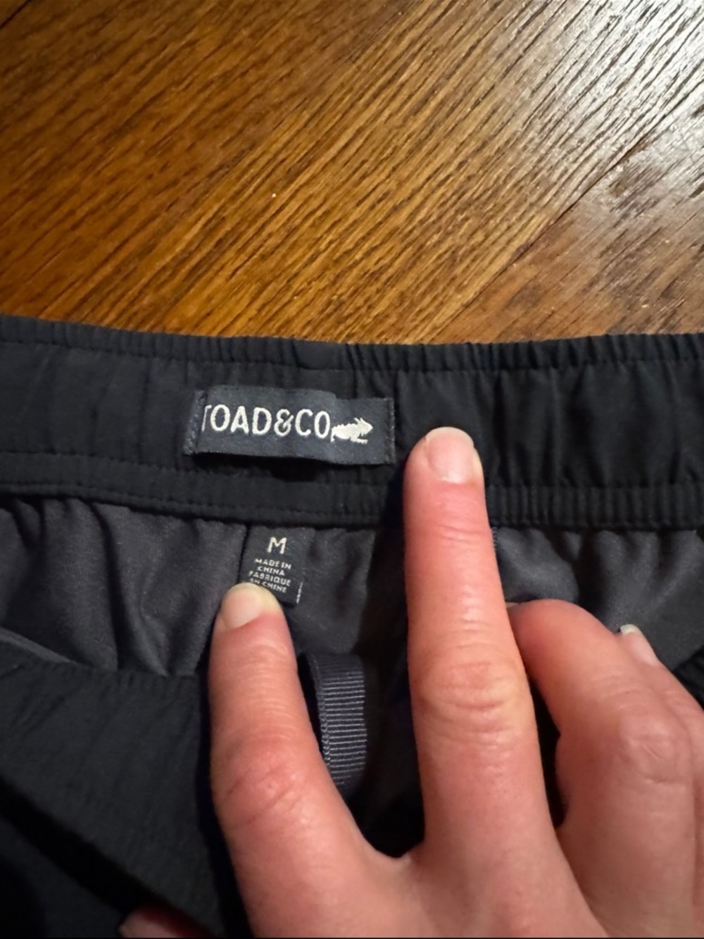 Toad&Co Black Elastic-Waist Mini Skirt - Picture 3 of 4